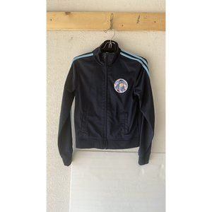 Disney navy blue eeyore track jacket girls sz M